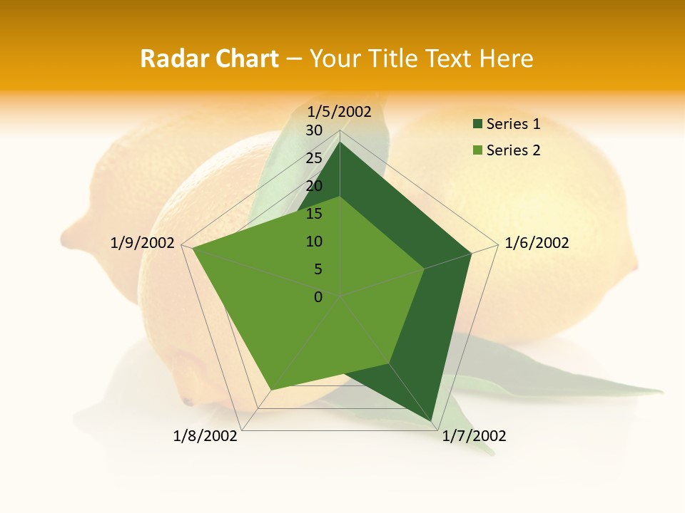 Fresh Yellow Healthy Eating PowerPoint Template