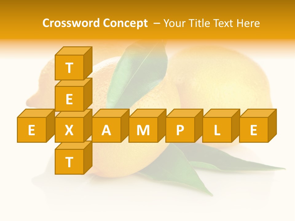 Fresh Yellow Healthy Eating PowerPoint Template