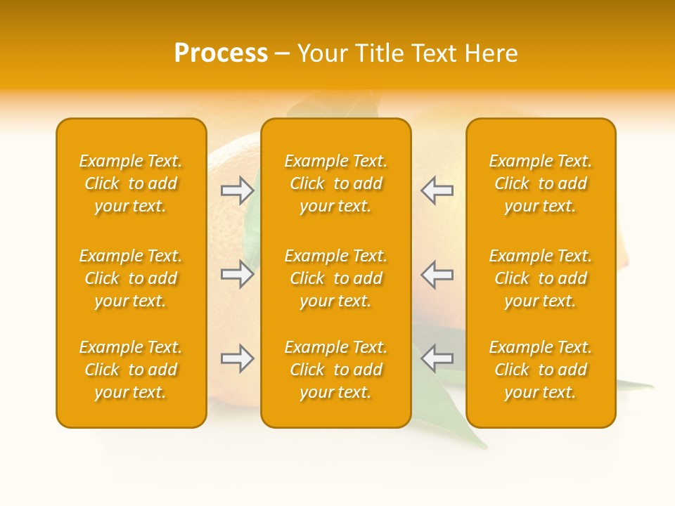 Fresh Yellow Healthy Eating PowerPoint Template