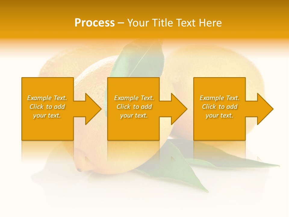 Fresh Yellow Healthy Eating PowerPoint Template
