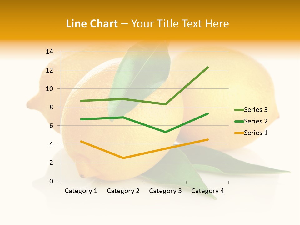 Fresh Yellow Healthy Eating PowerPoint Template