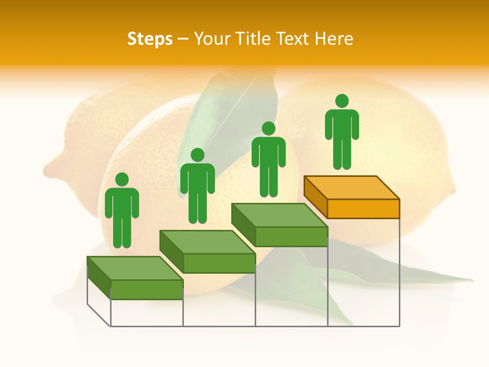 Fresh Yellow Healthy Eating PowerPoint Template