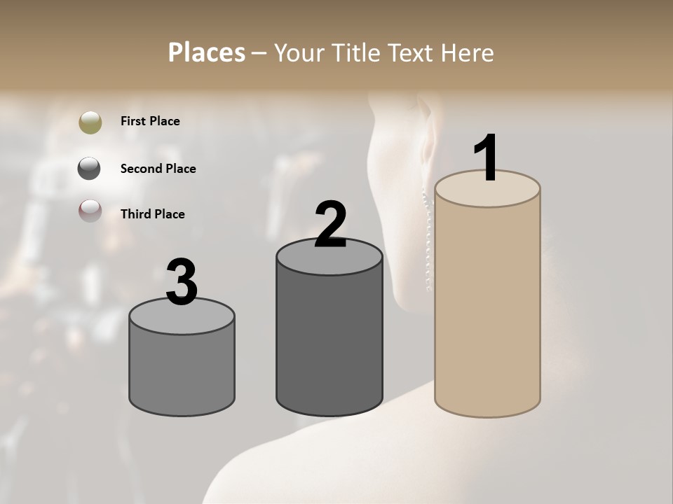 Actress Crowded Group PowerPoint Template