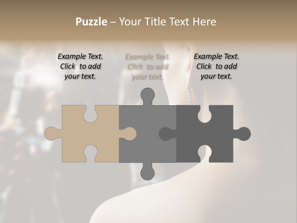 Actress Crowded Group PowerPoint Template