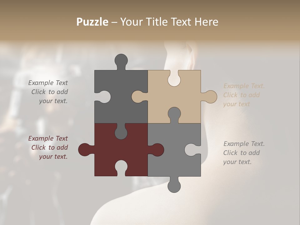 Actress Crowded Group PowerPoint Template