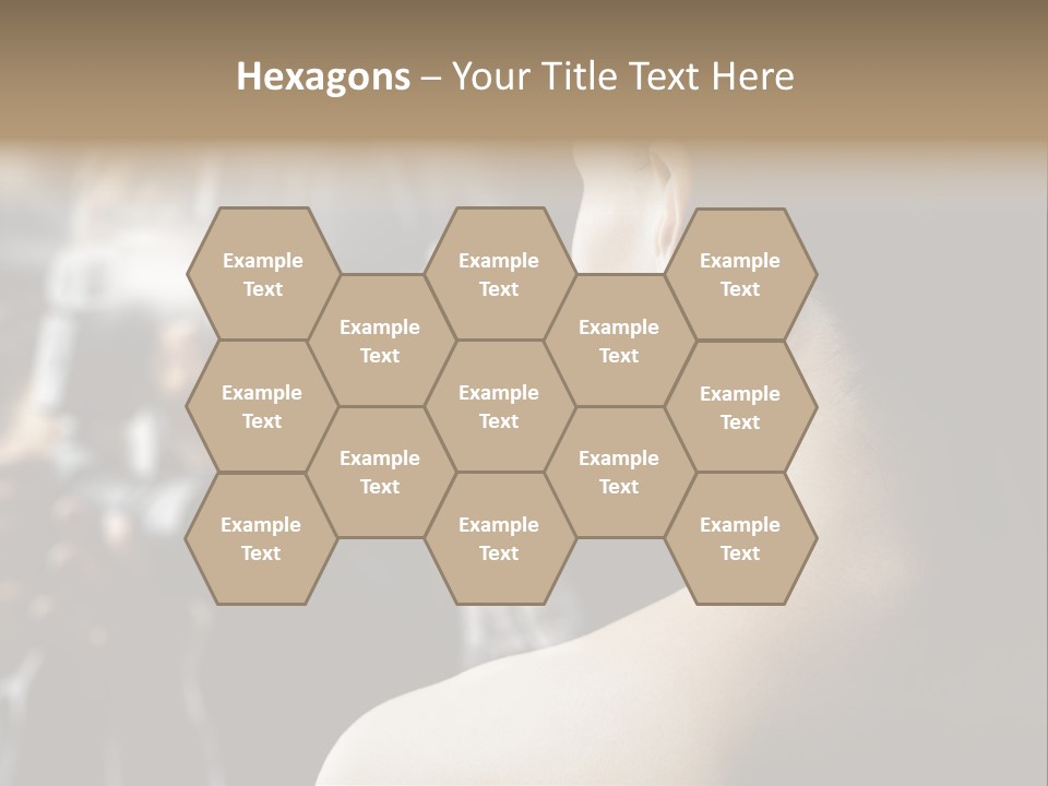 Actress Crowded Group PowerPoint Template