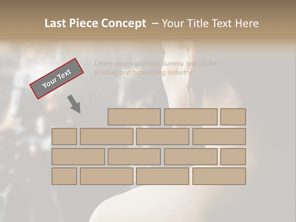 Actress Crowded Group PowerPoint Template