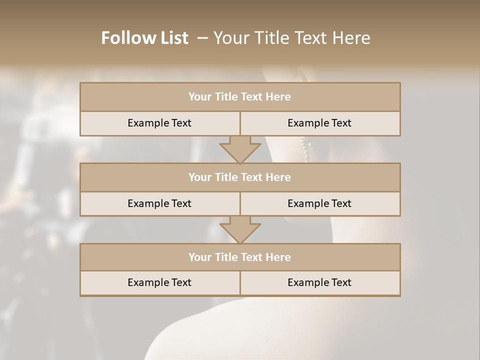 Actress Crowded Group PowerPoint Template