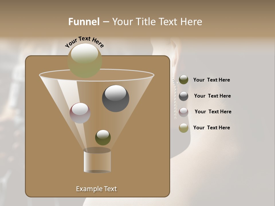 Actress Crowded Group PowerPoint Template