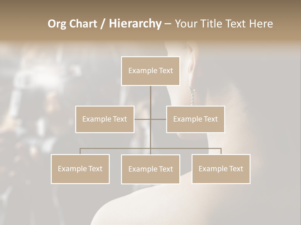 Actress Crowded Group PowerPoint Template