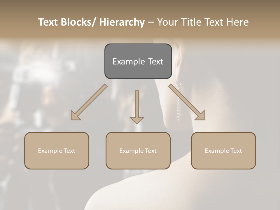 Actress Crowded Group PowerPoint Template