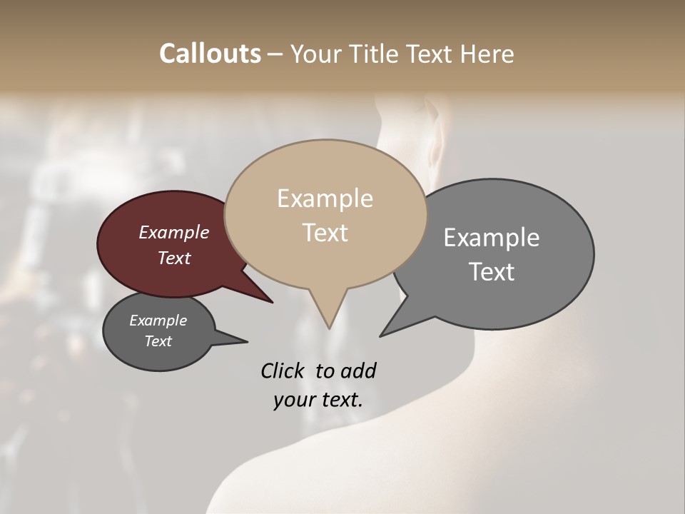 Actress Crowded Group PowerPoint Template