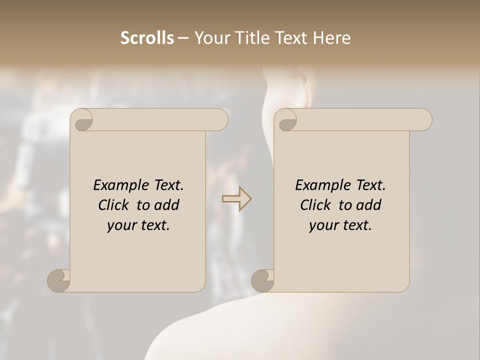 Actress Crowded Group PowerPoint Template