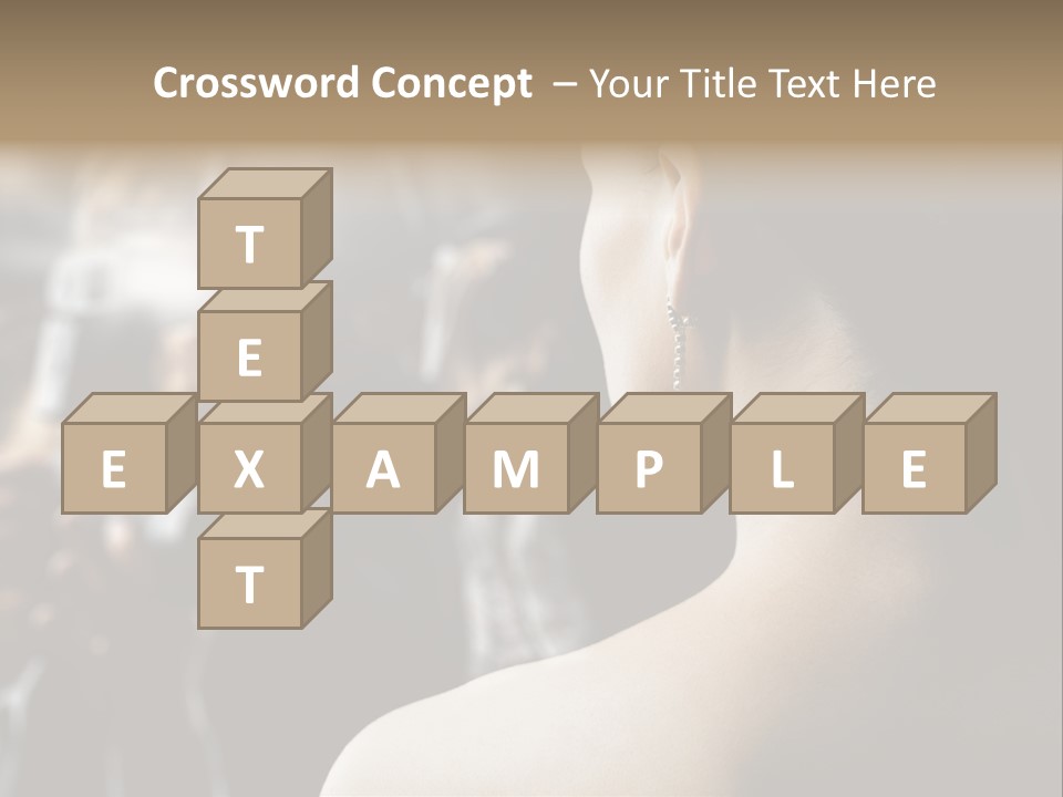 Actress Crowded Group PowerPoint Template