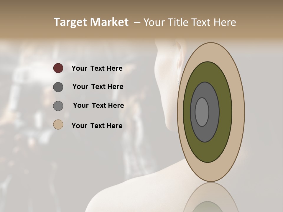 Actress Crowded Group PowerPoint Template