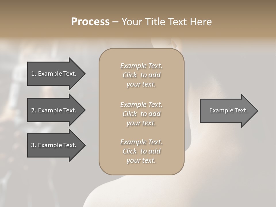 Actress Crowded Group PowerPoint Template