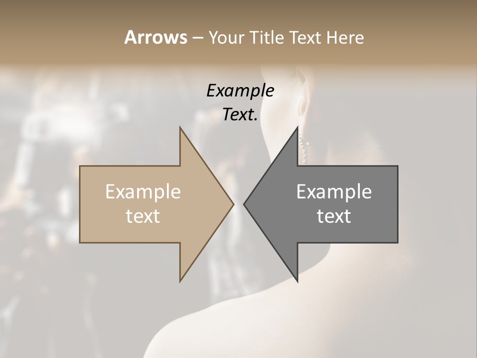 Actress Crowded Group PowerPoint Template