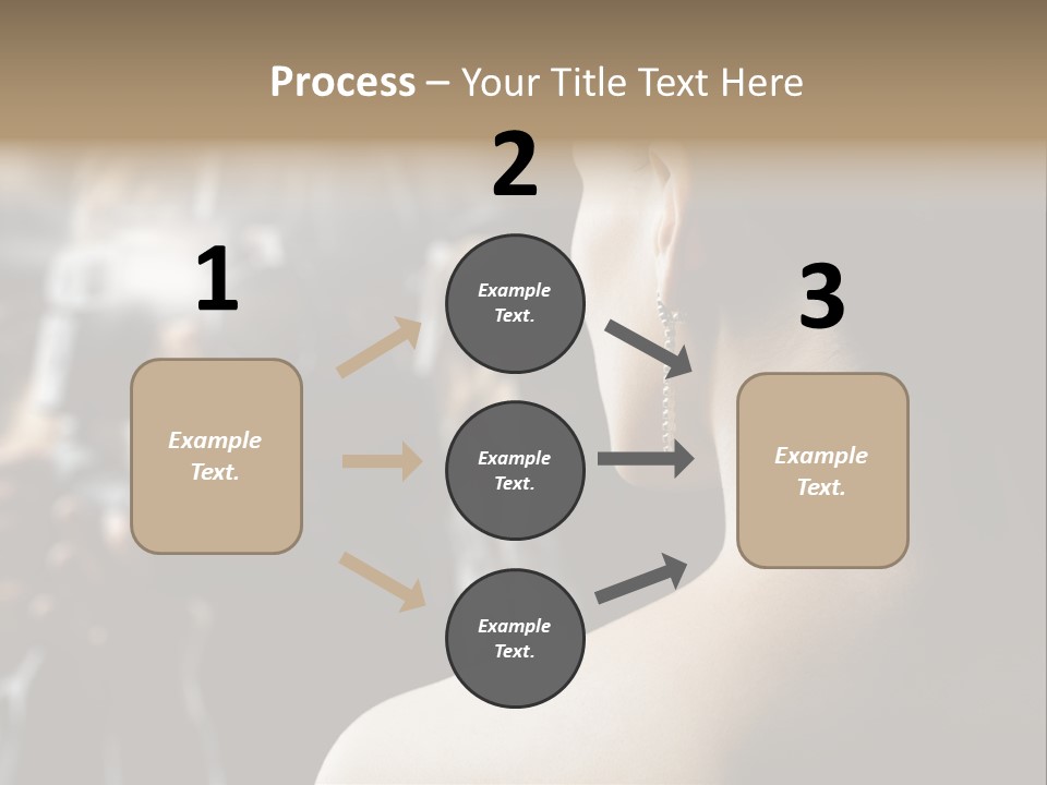 Actress Crowded Group PowerPoint Template