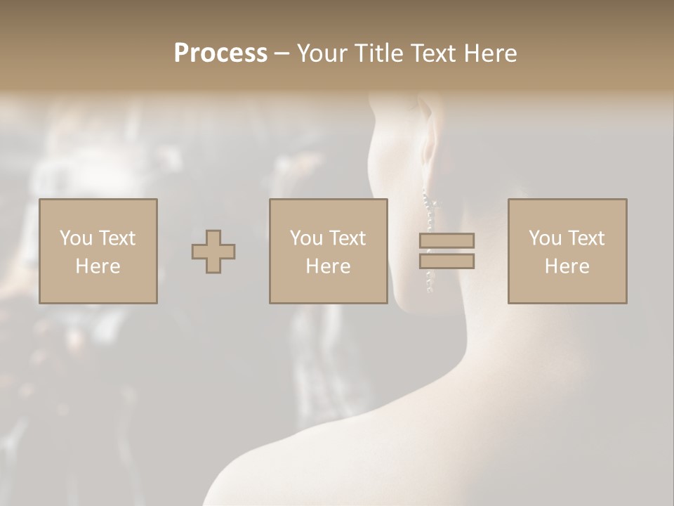 Actress Crowded Group PowerPoint Template