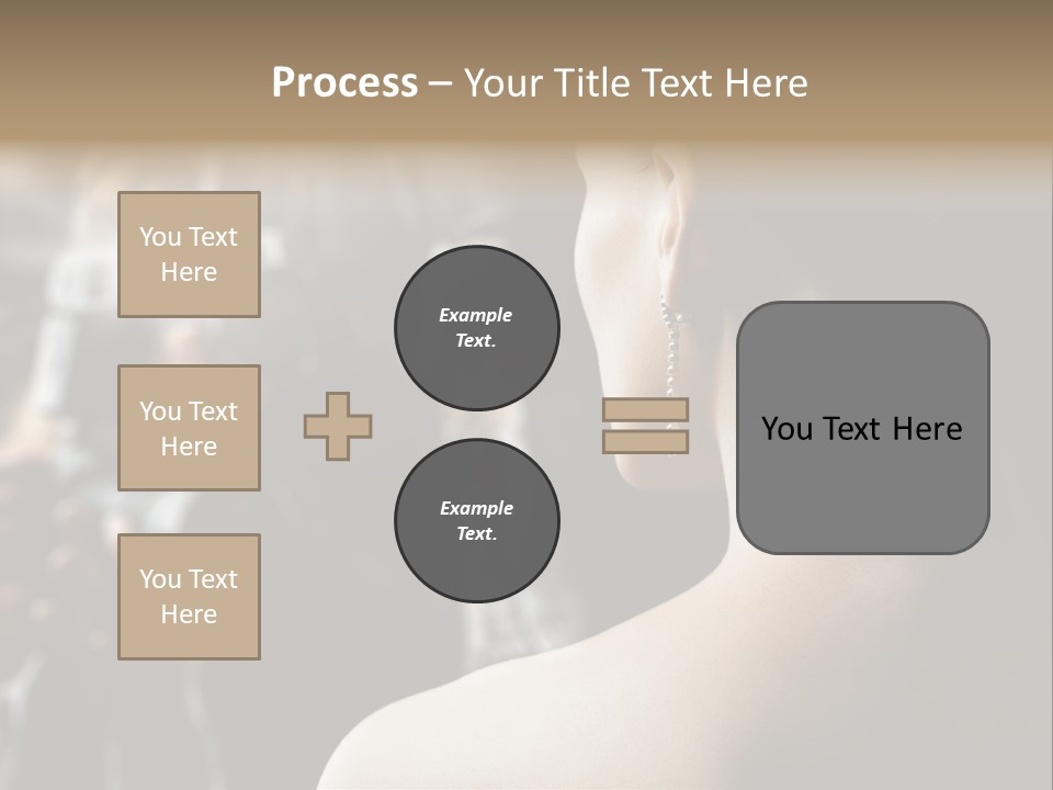 Actress Crowded Group PowerPoint Template