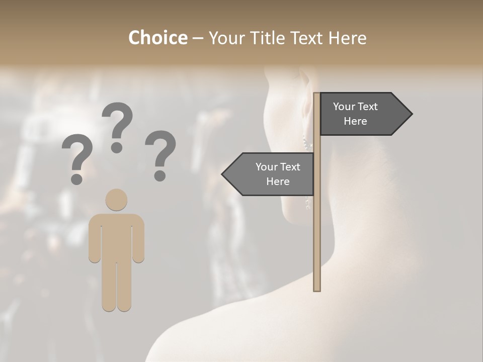 Actress Crowded Group PowerPoint Template