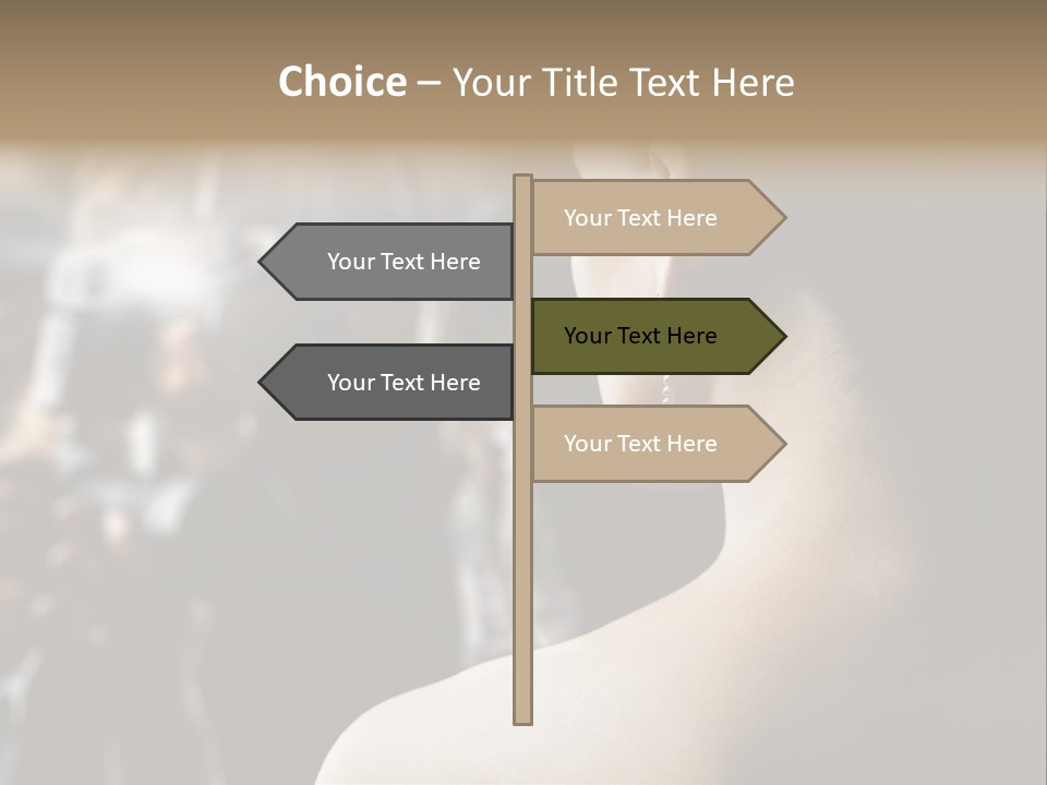 Actress Crowded Group PowerPoint Template