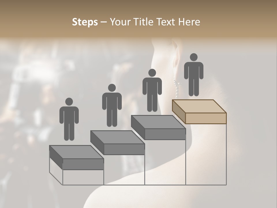 Actress Crowded Group PowerPoint Template