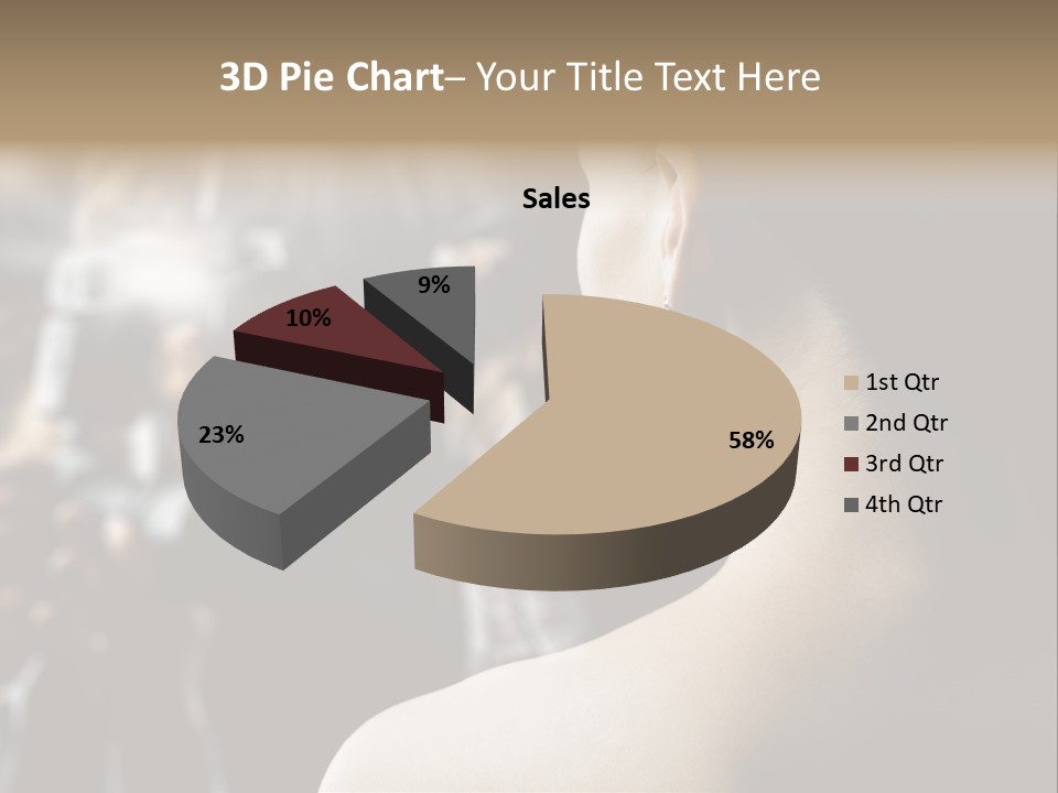 Actress Crowded Group PowerPoint Template