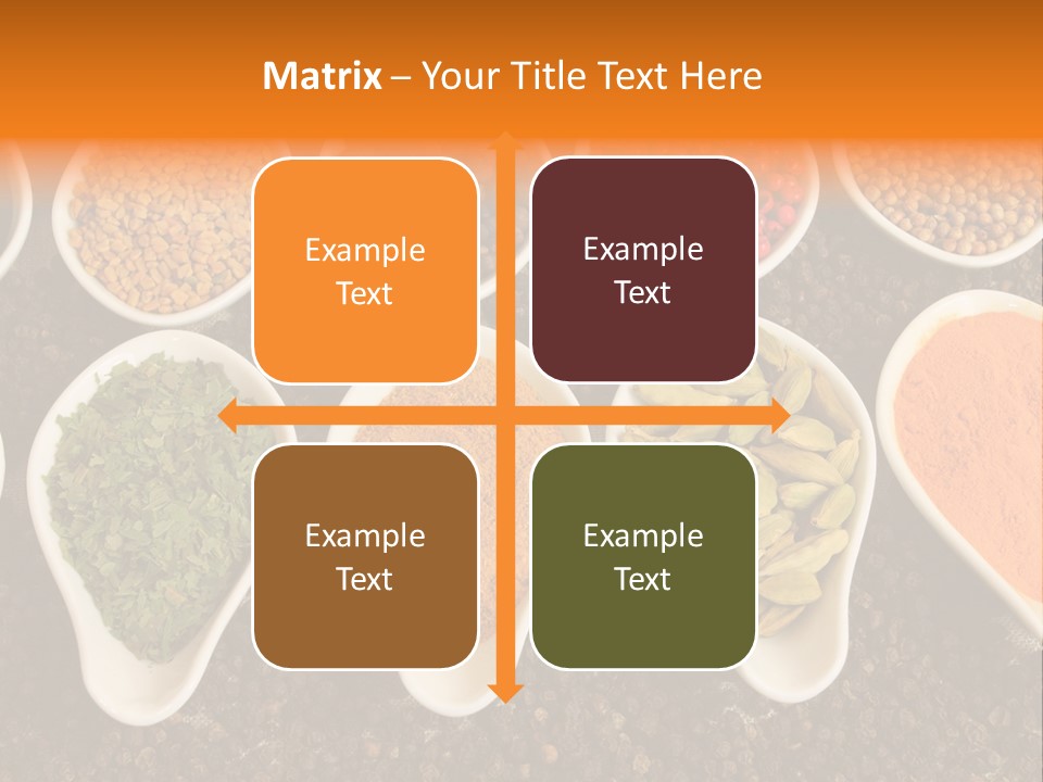 Vibrant Parsley Seasoning PowerPoint Template