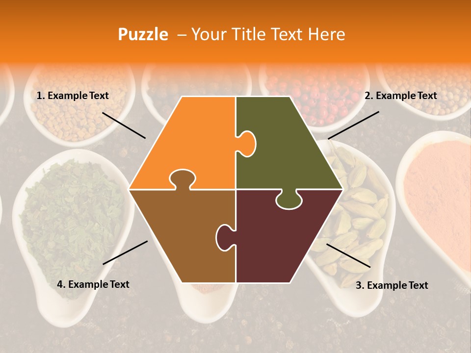 Vibrant Parsley Seasoning PowerPoint Template