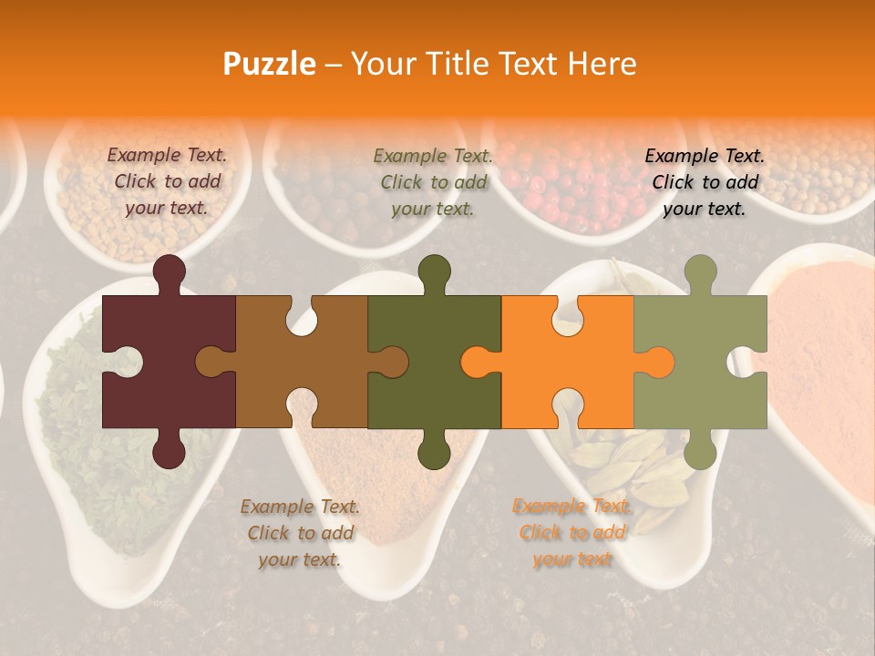 Vibrant Parsley Seasoning PowerPoint Template