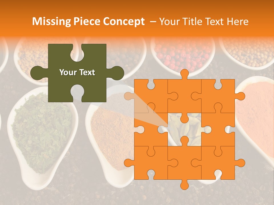 Vibrant Parsley Seasoning PowerPoint Template