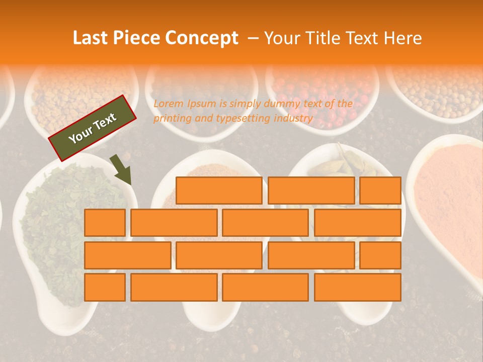 Vibrant Parsley Seasoning PowerPoint Template