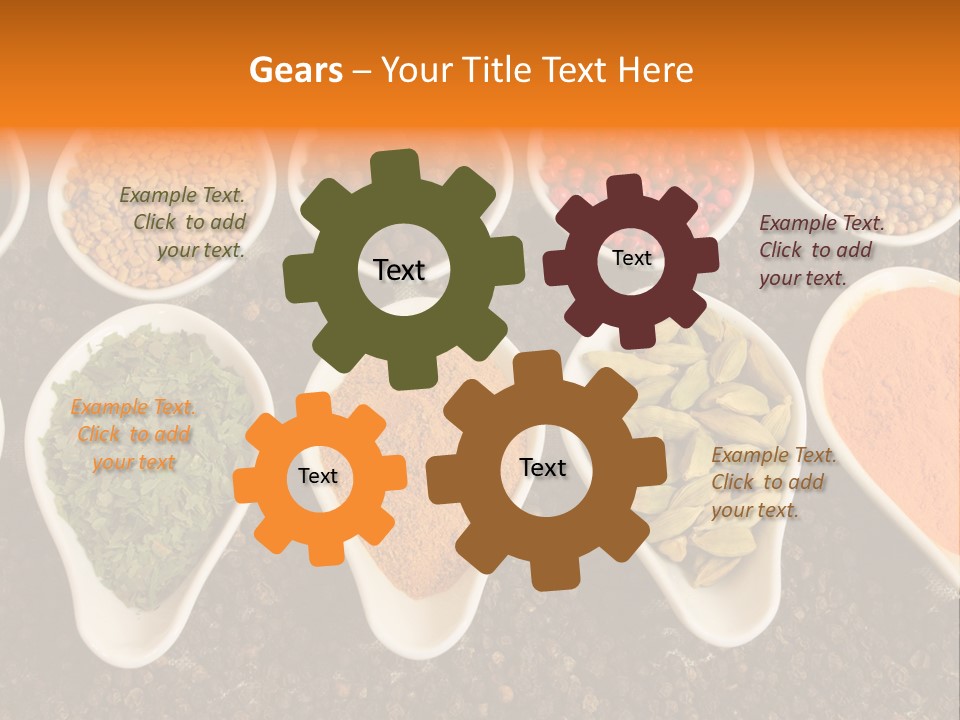 Vibrant Parsley Seasoning PowerPoint Template