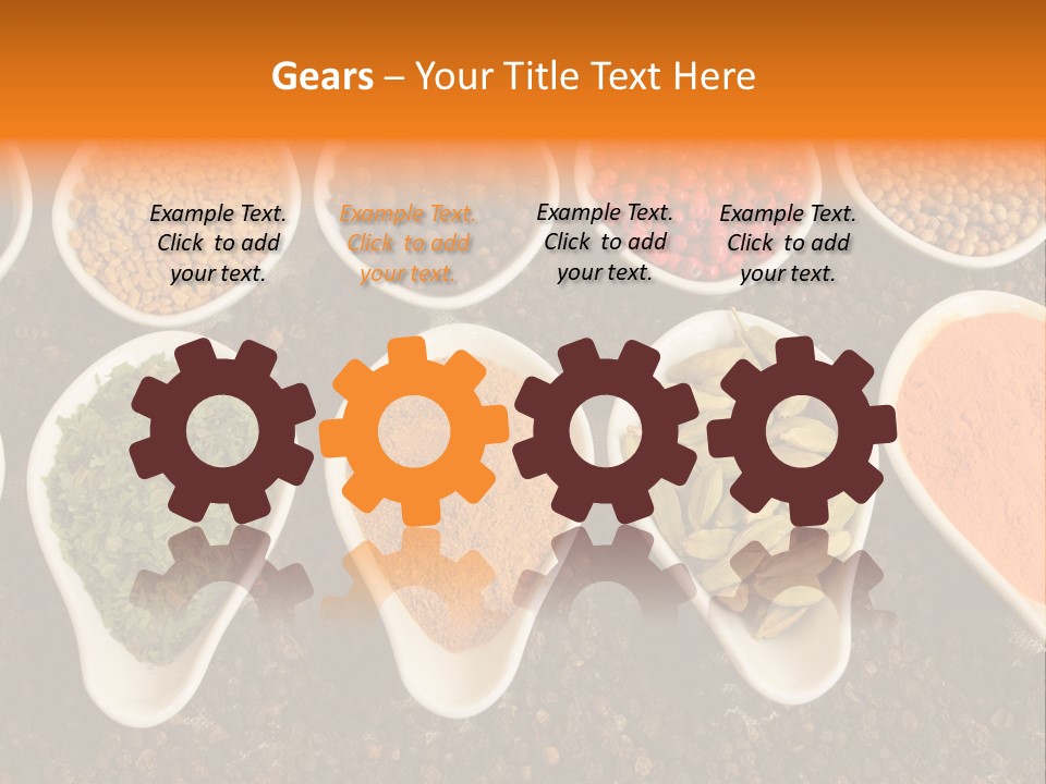 Vibrant Parsley Seasoning PowerPoint Template