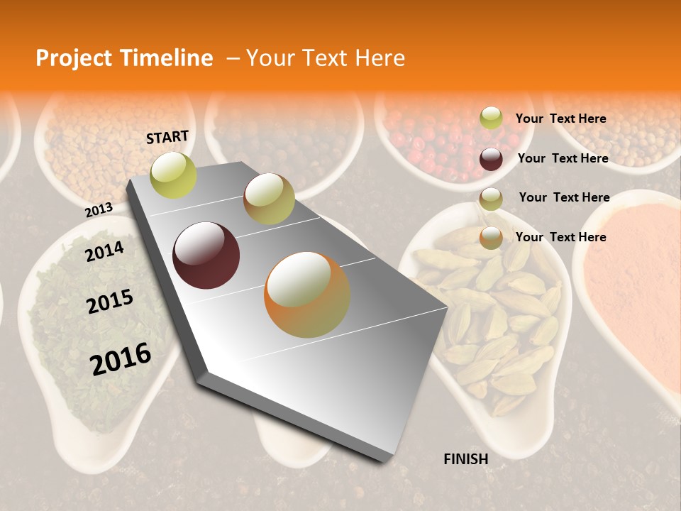 Vibrant Parsley Seasoning PowerPoint Template