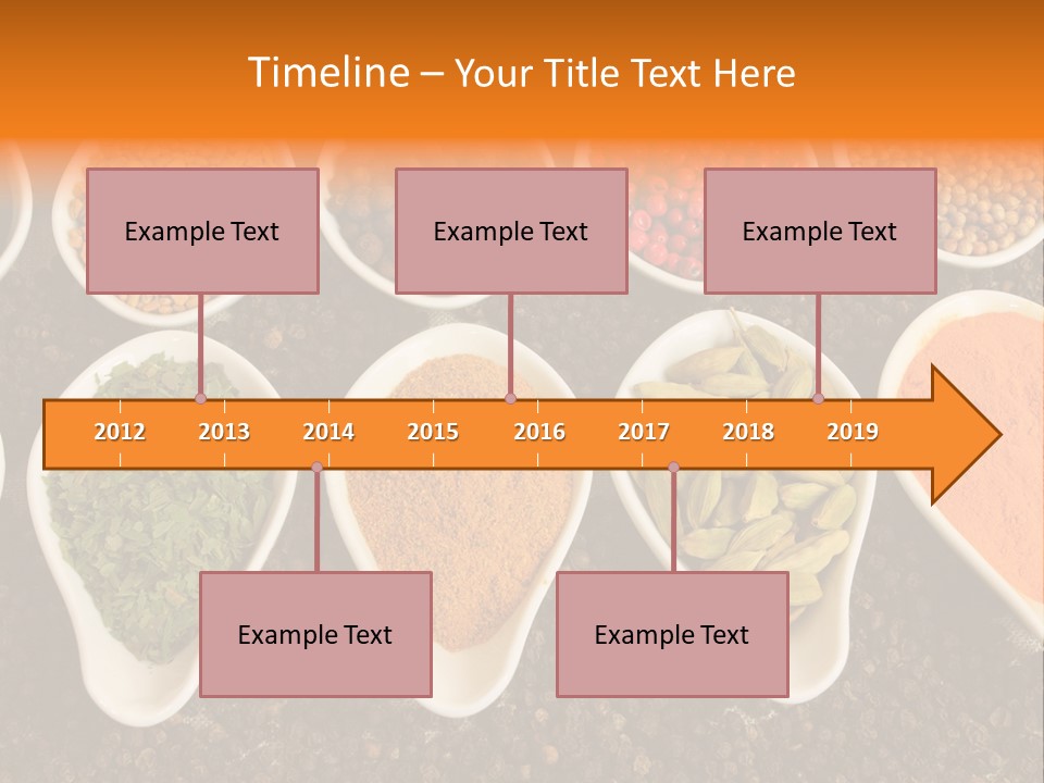 Vibrant Parsley Seasoning PowerPoint Template