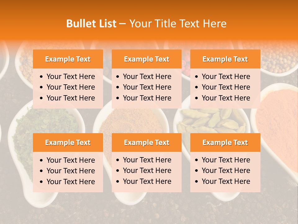 Vibrant Parsley Seasoning PowerPoint Template