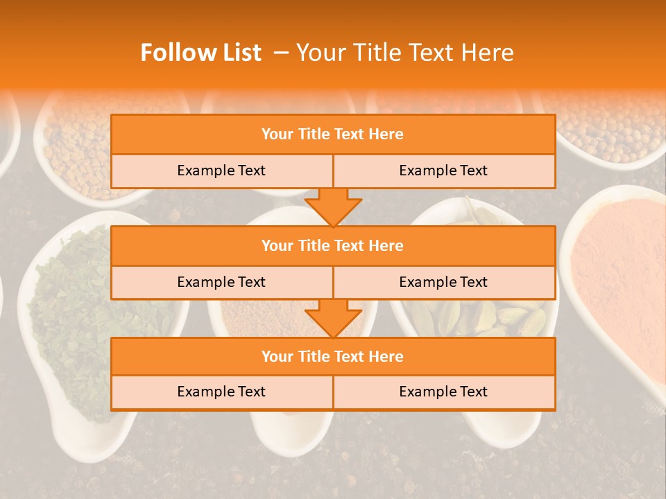 Vibrant Parsley Seasoning PowerPoint Template