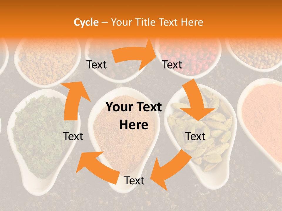 Vibrant Parsley Seasoning PowerPoint Template