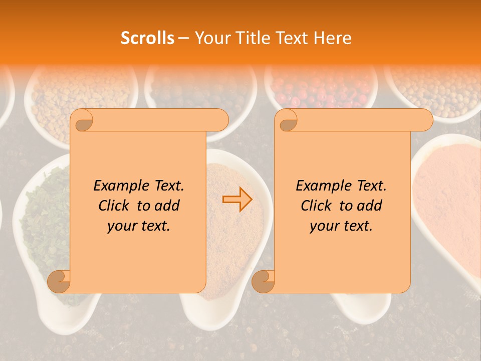 Vibrant Parsley Seasoning PowerPoint Template