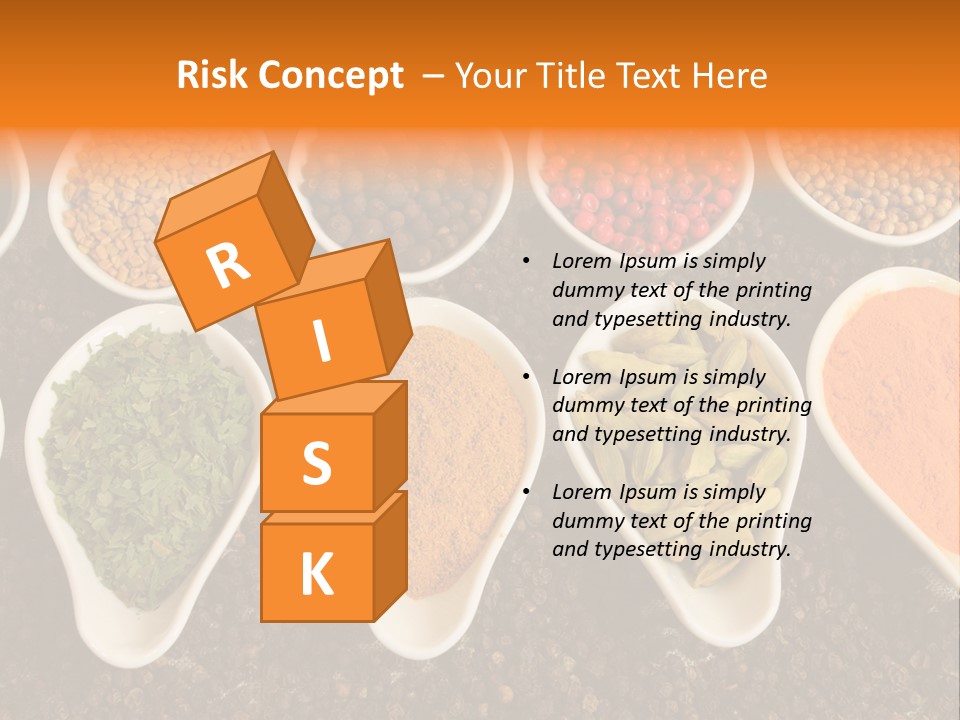 Vibrant Parsley Seasoning PowerPoint Template