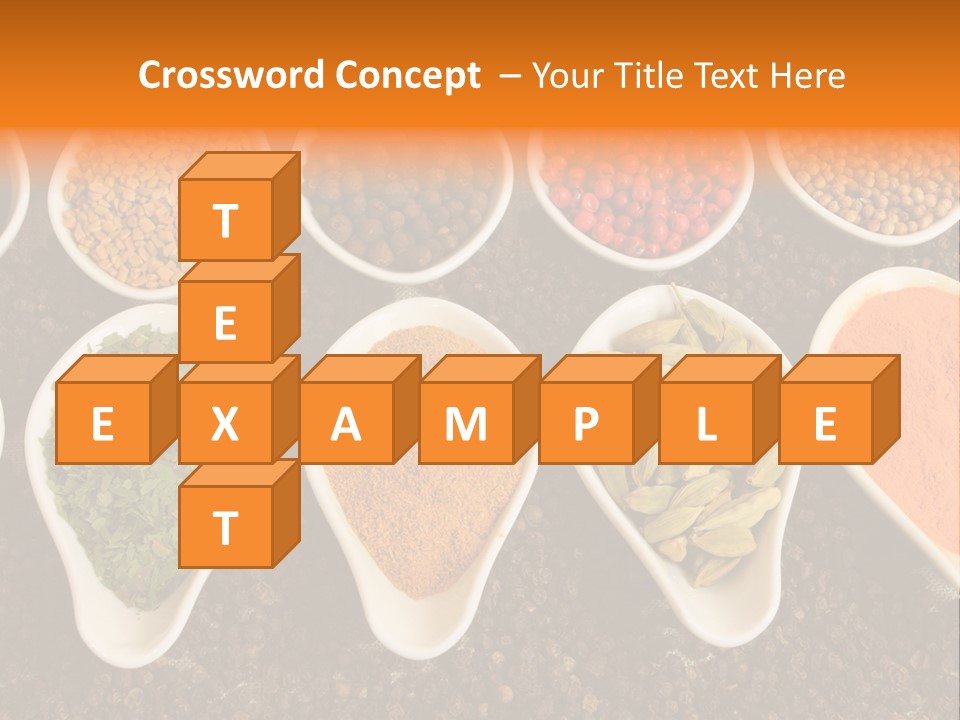 Vibrant Parsley Seasoning PowerPoint Template