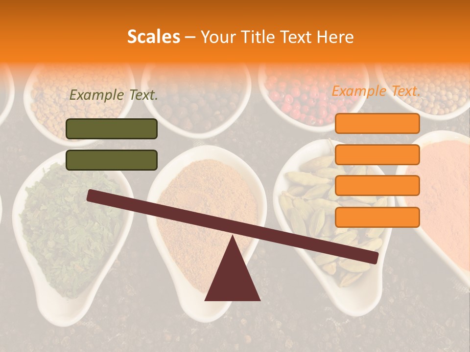 Vibrant Parsley Seasoning PowerPoint Template
