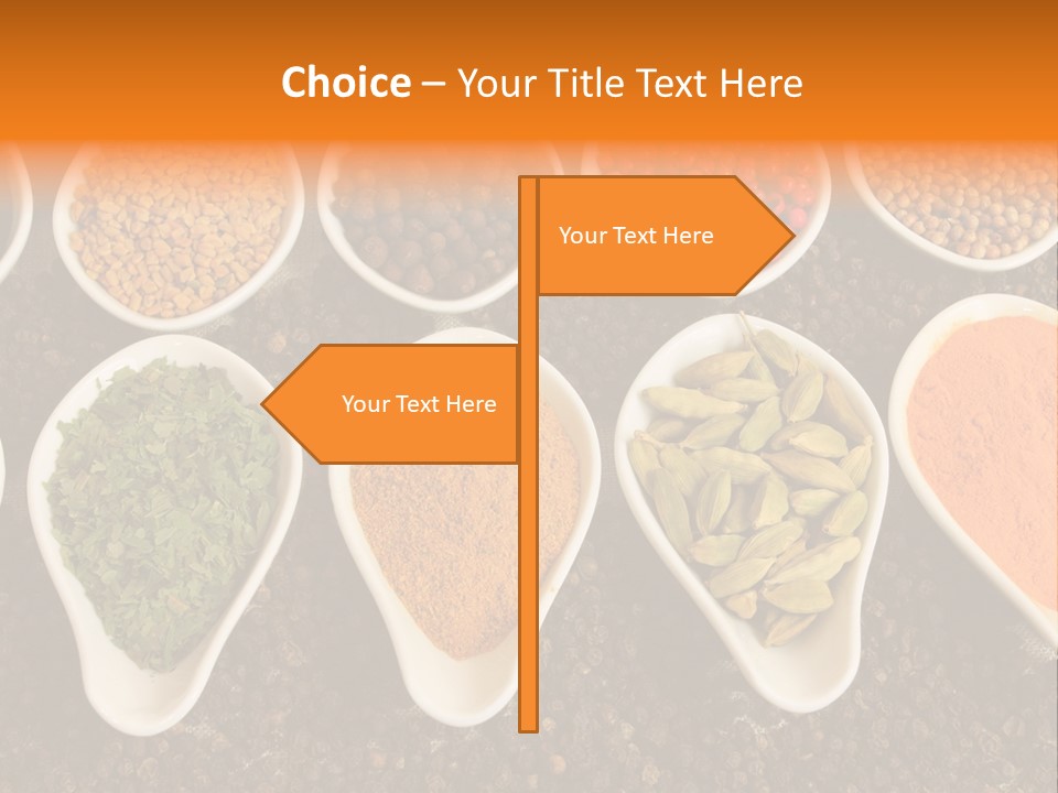 Vibrant Parsley Seasoning PowerPoint Template