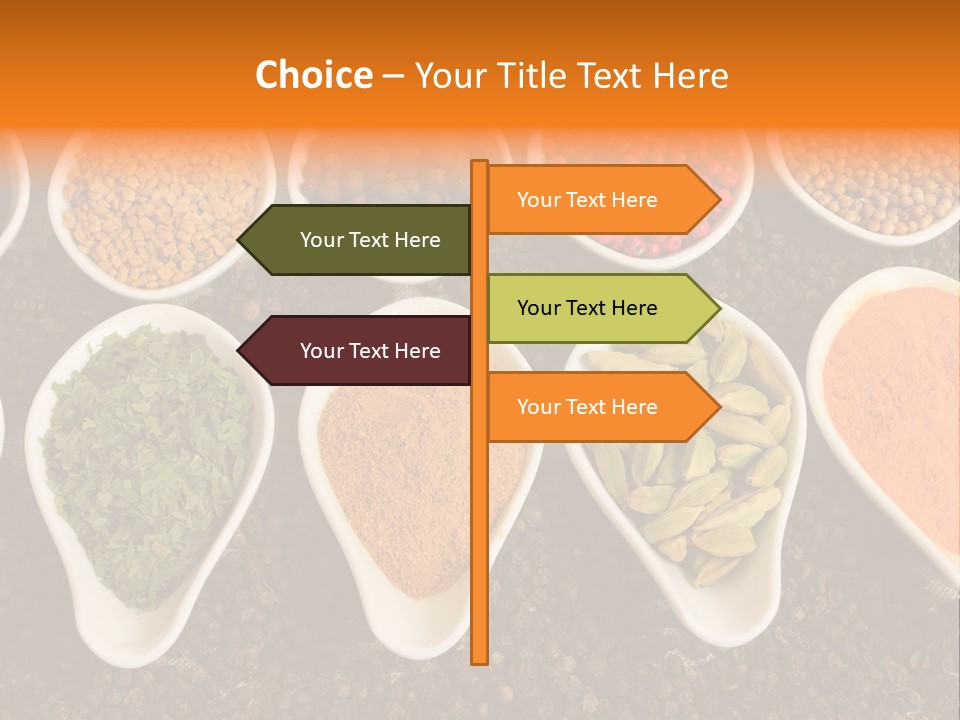 Vibrant Parsley Seasoning PowerPoint Template