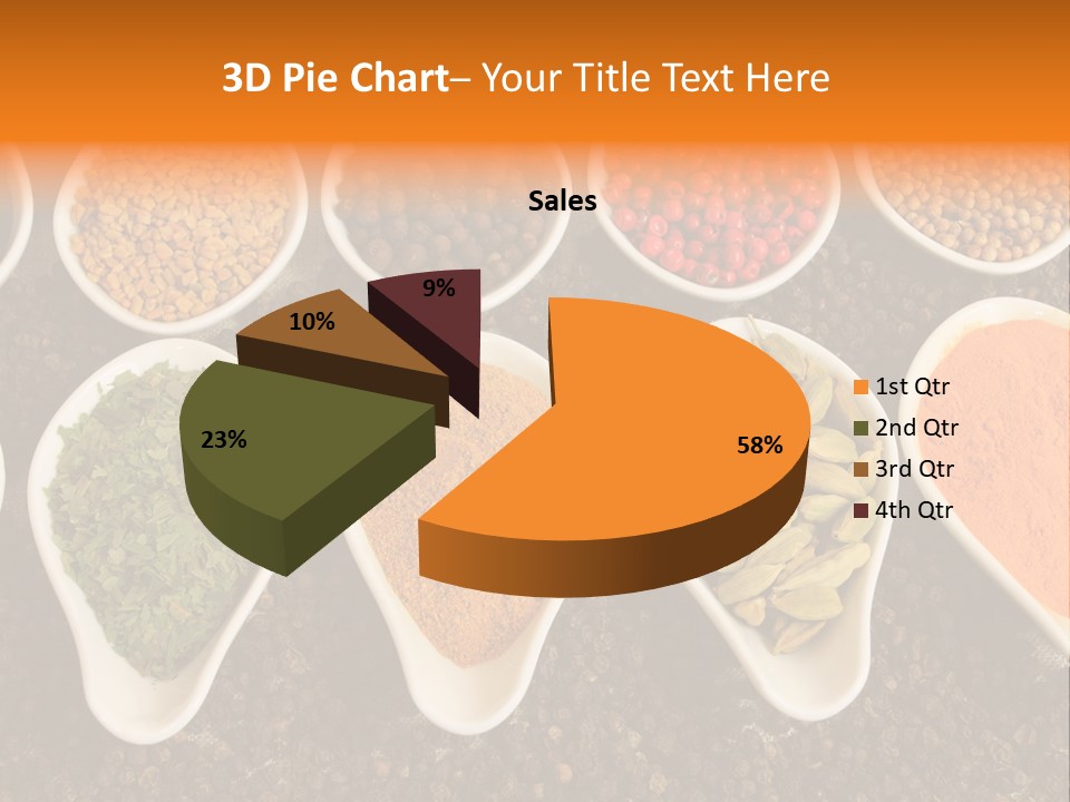 Vibrant Parsley Seasoning PowerPoint Template