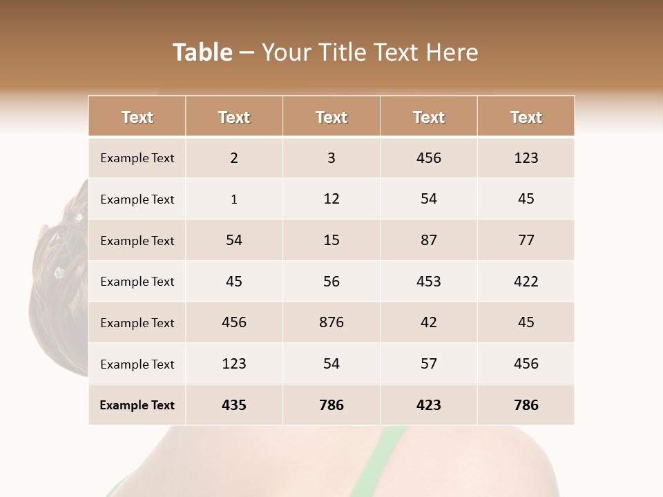 Healthy Fruit Sweet PowerPoint Template