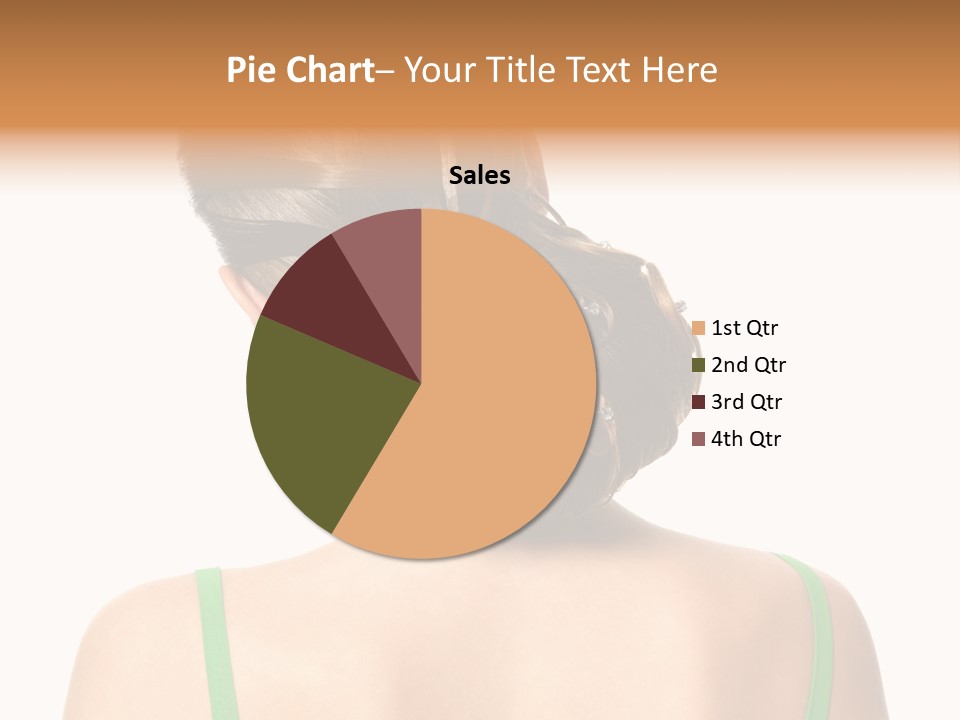 White Background Cool Curly PowerPoint Template