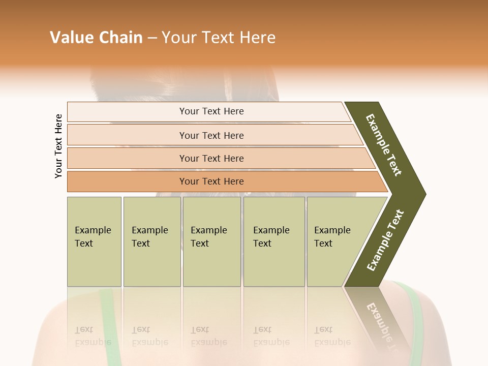 White Background Cool Curly PowerPoint Template